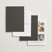 "scamorza" - Wedding Invitations in Pearl by chocomocacino - Back of Card Options