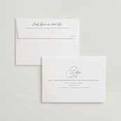 "scamorza" - Wedding Invitations in Pearl by chocomocacino - FREE Recipient Addressing