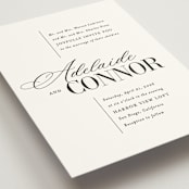 "This and That" - Wedding Invitations in Diamond by Jessica Corliss - Detail