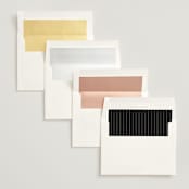 "This and That" - Wedding Invitations in Diamond by Jessica Corliss - Envelope Liner Options