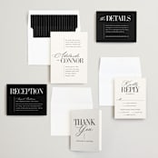"This and That" - Wedding Invitations in Diamond by Jessica Corliss - Invitation Suite