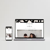 "West Side" - Wedding Invitations in Slate by Hudson meet Rose - FREE Wedding Website