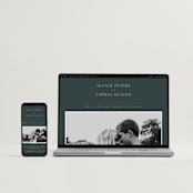 "Arched Pampas" - Wedding Invitations in Basil by Kaydi Bishop - FREE Wedding Website
