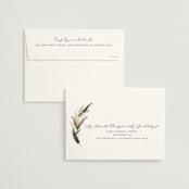 "Arched Pampas" - Wedding Invitations in Basil by Kaydi Bishop - FREE Recipient Addressing