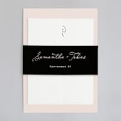 "Estate" - Wedding Invitations in Blush by Kim Dietrich Elam - Assembled