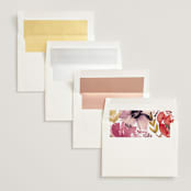 "Autumn Vows" - Wedding Invitations in Burnt Orange by Chris Griffith - Envelope Liner Options
