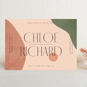 "Abstract" - Wedding Invitations in Desert by Kelly Schmidt - Front