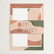 "Abstract" - Wedding Invitations in Desert by Kelly Schmidt - Assembled