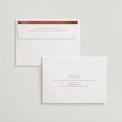 "Radiance" - Wedding Invitations in Kantha by Heather Cairl - FREE Recipient Addressing