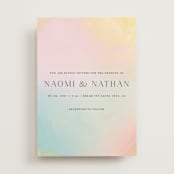 "marshmallow" - Wedding Invitations in Sunrise by Petra Kern - Front