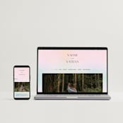 "marshmallow" - Wedding Invitations in Sunrise by Petra Kern - FREE Wedding Website