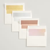 "marshmallow" - Wedding Invitations in Sunrise by Petra Kern - Envelope Liner Options