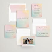 "marshmallow" - Wedding Invitations in Sunrise by Petra Kern - Invitation Suite