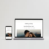"symbol of optimism" - Wedding Invitations in Blush by Phrosné Barwood - FREE Wedding Website