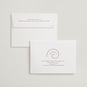 "symbol of optimism" - Wedding Invitations in Blush by Phrosné Barwood - FREE Recipient Addressing