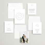 "symbol of optimism" - Wedding Invitations in Blush by Phrosné Barwood - Invitation Suite