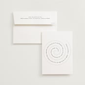 "symbol of optimism" - Wedding Invitations in Blush by Phrosné Barwood - Invitation with Envelope