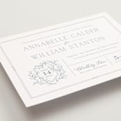"Love Beyond Measure" - Wedding Invitations in Mineral by Oscar and Emma - Karly Depew - Close-Up