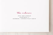 "Vie en Rose" - Wedding Invitations in Mint by Bleu Collar Paperie - FREE Recipient Addressing