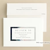 "Evelyn" - Wedding Invitations in Capri by Nicole Walsh - FREE Recipient Addressing