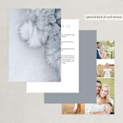 "Blueridge" - Wedding Invitations in Ocean by Leah Bisch - Back of Card