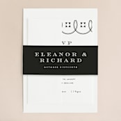 "Diantha" - Wedding Invitations in Ink by Kimberly Morgan - Assembled