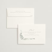 "Gilded Woodland" - Wedding Invitations in Fern by Kristie Kern - FREE Recipient Addressing