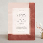 "Dust" - Wedding Invitations in Sienna by Carrie ONeal - Front