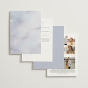 "Bright" - Wedding Invitations in Summer by Leah Bisch - Back of Card Options