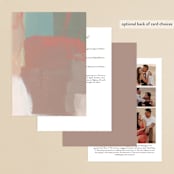 "gallery" - Wedding Invitations in Mojito by Lindsay Megahed - Back of Card