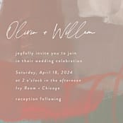 "gallery" - Wedding Invitations in Mojito by Lindsay Megahed - Close-Up