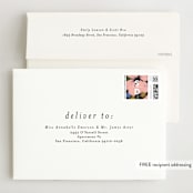 "spring dream" - Wedding Invitations in Onyx by Angela Marzuki - FREE Recipient Addressing