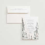 "Grand Escape" - Wedding Invitations in Stone by Petra Kern - Invitation with Envelope