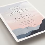 "scene" - Wedding Invitations in Sunrise by Pixel and Hank - Close-Up