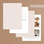 "kirsch" - Wedding Invitations in Sand by chocomocacino - Back of Card
