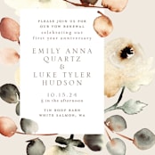 "Bella Mia" - Wedding Invitations in Autumn by Petra Kern - Close-Up