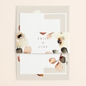"Bella Mia" - Wedding Invitations in Autumn by Petra Kern - Assembled