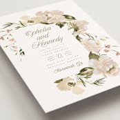 "Felicity" - Wedding Invitations in Pearl by Leah Bisch - Detail