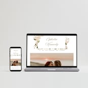 "Felicity" - Wedding Invitations in Pearl by Leah Bisch - FREE Wedding Website