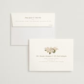"Felicity" - Wedding Invitations in Pearl by Leah Bisch - FREE Recipient Addressing