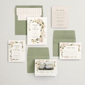 "Felicity" - Wedding Invitations in Pearl by Leah Bisch - Invitation Suite