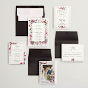 "Gather" - Wedding Invitations in Lilac by Susan Moyal - Invitation Suite