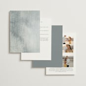 "Paradise" - Wedding Invitations in Forest by Petra Kern - Back of Card Options
