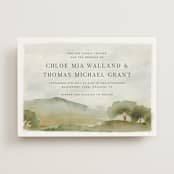 "Countryside" - Wedding Invitations in Emerald by Petra Kern - Front