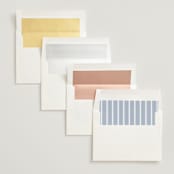 "Hartford" - Wedding Invitations in Powder by Erin L. Wilson - Envelope Liner Options