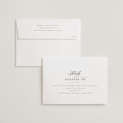 "Conley" - Wedding Invitations in Leaf by Kristie Kern - FREE Recipient Addressing