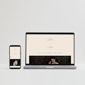 "Infinite" - Wedding Invitations in Ivory by Angela Thompson - FREE Wedding Website