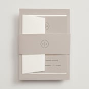"wellness" - Wedding Invitations in Vineyard by Sumak Studio - Assembled with Belly Band