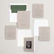 "wellness" - Wedding Invitations in Vineyard by Sumak Studio - Invitation Suite
