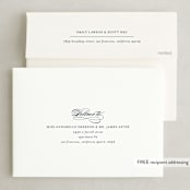 "Big City - San Francisco" - Wedding Invitations in Blush by Hooray Creative - FREE Recipient Addressing